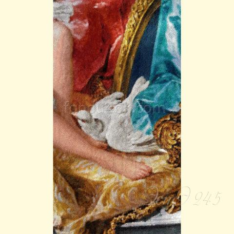 Вышивка  - ткань: Страмин-Конгресс 24 ct, , техника: петит/полукрест <br>Автор вышивки:  Маргарита Ластович (riton)