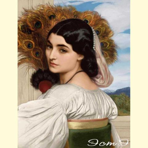 Скрин - компьютерное изображение схемы вышивки