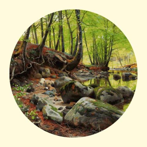 Скрин - компьютерное изображение схемы вышивки