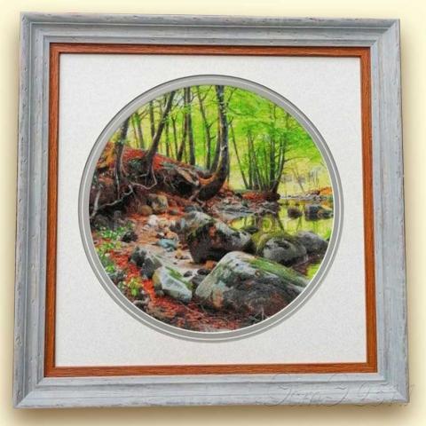 Вышивка в оформлении  - ткань: Конгресс Страмин 24 ct, техника: петит-полукрест <br>Автор вышивки: Алёна Быстрова (Фиалена)