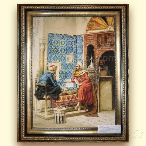 Оформленная вышивка  - ткань: Конгресс-страмин 24 ct, техника: петит-полукрест<br>Автор вышивки:  Елена Ветрова (Elena_V)<!--:en-->Embroidery - fabric: Kongress-stramin 24 ct, stitch type: petit-point<br>Author of the embroidery:  Elena Vetrova (Elena_V)