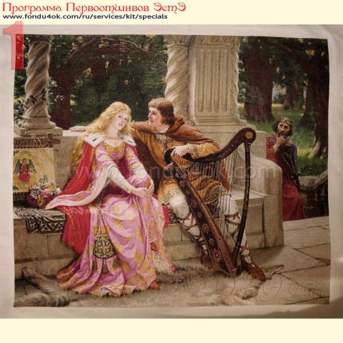 Вышивка  - ткань: Аида 18 ct, техника: крестик в 2 нитки<br>Автор вышивки: Валентина Ветрова  (ValentinaV)