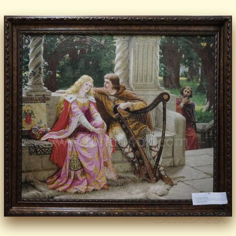 Оформленная вышивка  - ткань: Аида 18 ct, техника: крестик в 2 нитки<br>Автор вышивки: Валентина Ветрова (ValentinaV)