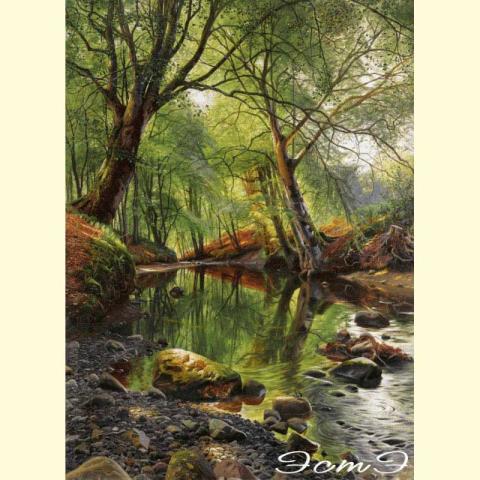 Скрин - компьютерное изображение схемы вышивки