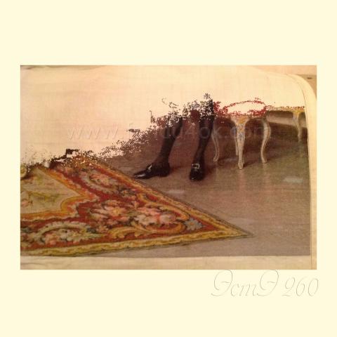 Вышивка  - ткань: Аида 18 ct, техника: крестик в 2 нитки<br>Автор вышивки: Ирина Беляева