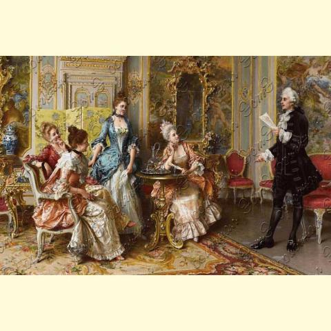 Оригинал схемы - отредактированная репродукция картины