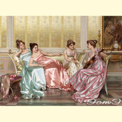 Скрин - компьютерное изображение схемы вышивки