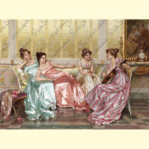 Оригинал схемы - отредактированная репродукция картины