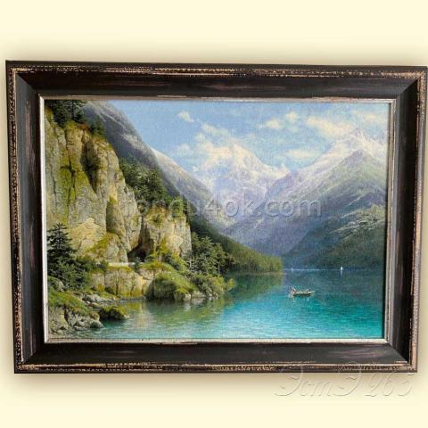 Вышивка  - Ткань: Лугана 25 ct, техника: петит-поинт <br>Автор вышивки: Наталья Абт (geo)