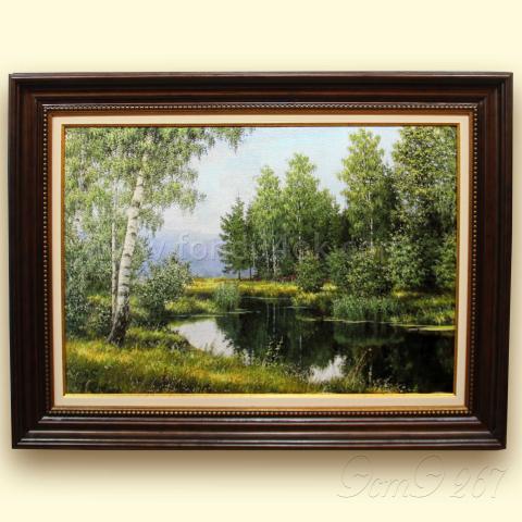 Оформленная вышивка  - ткань: Лугана 25 ct, техника: петит-полукрест<br>Автор вышивки: Людмила Пинаева (люпин)<!--:en-->Embroidery - fabric: Lugana 25 ct, stitch type: petit-point <br>Author of the embroidery: Ljudmila Pinaeva (люпин)