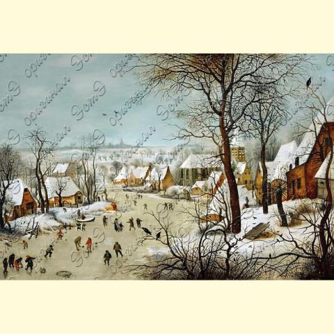 Оригинал схемы - отредактированная репродукция картины