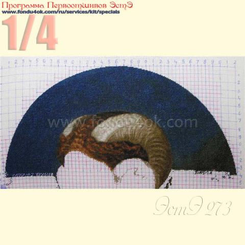 Вышивка  - ткань: Линда 27 ct, техника: петит-поинт <br>Автор вышивки: Екатерина Мусатова  (GattoC)<br>Программа Первоотшивов 2016, приз 1/4 работы