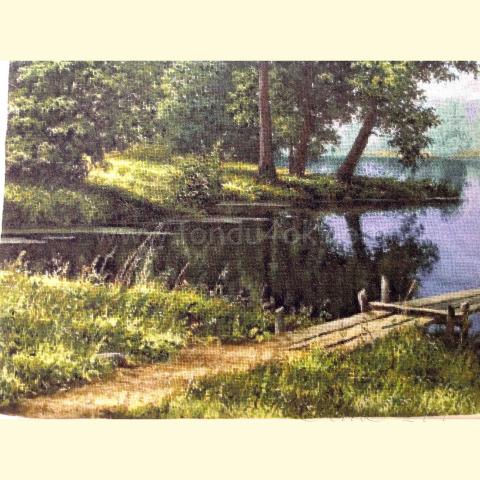 Вышивка  - ткань: Страмин-Конгресс 24 ct, техника: петит/полукрест <br>Автор вышивки: Наталья Макарова (наталииии)