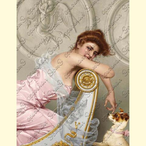 Оригинал схемы - отредактированная репродукция картины