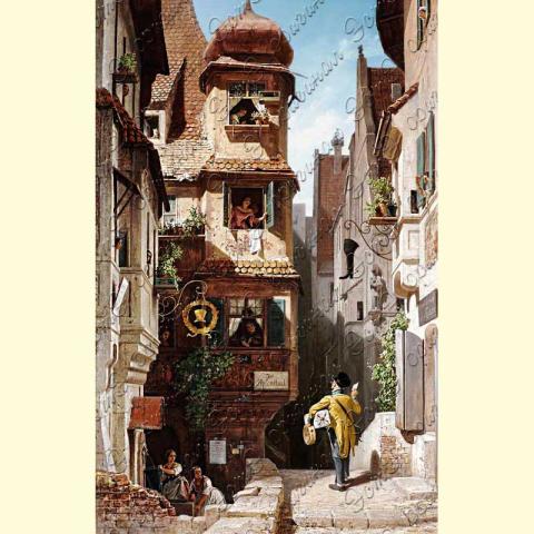 Оригинал схемы - отредактированная репродукция картины