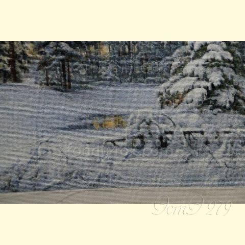 Вышивка  - ткань: Аида 18 ct, техника: крестик в 2 нитки<br>Автор вышивки: Валентина Ветрова(ValentinaV)