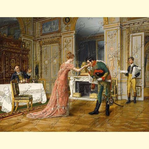 Оригинал схемы - отредактированная репродукция картины