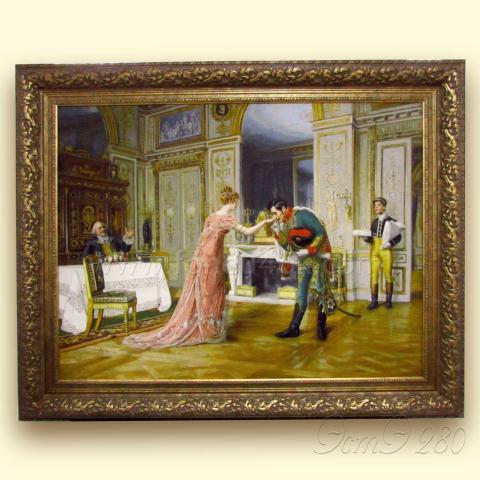 Оформленная вышивка  - ткань: Аида 18 ct, техника: крестик в 2 нитки<br>Автор вышивки: Валавина Елена (alenka_a)