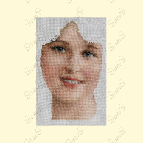 Вышивка  - ткань: Лугана 25 ct, техника: петит-поинт <br>Автор вышивки:  ЭстЭ