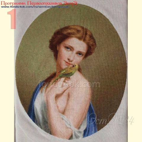 Вышивка  - ткань: Лугана 25 ct, техника: петит-полукрест<br>Автор вышивки: Ануш Микаелян (Selena_Moonspell )<br>Программа Первоотшивов 2020