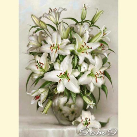 Скрин - компьютерное изображение схемы вышивки