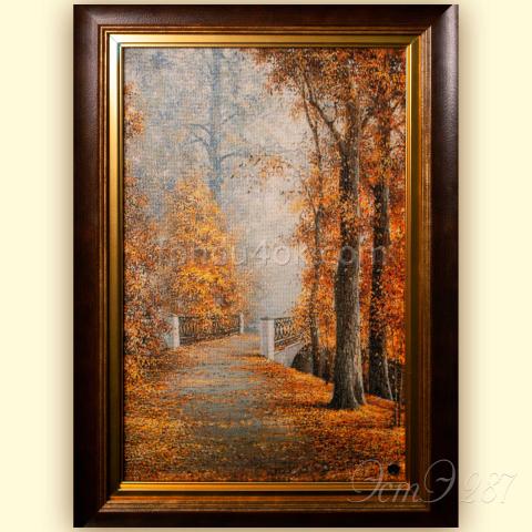 Вышивка в оформлении - ткань: 36 ct, техника: петит-поинт в 1 нитку <br>Автор вышивки: Екатерина Мусатова  (Gatto)