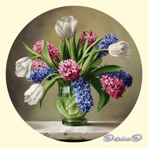 Скрин - компьютерное изображение схемы вышивки