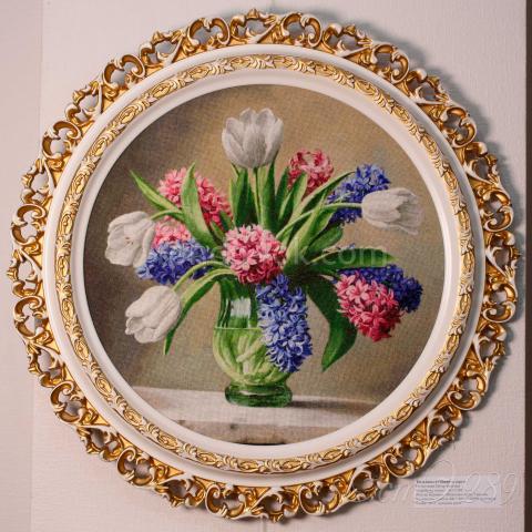 Вышивка  - ткань: Лугана 25 ct, техника: петит-полукрест <br>Автор вышивки: Алла Пащук (allijaja24)