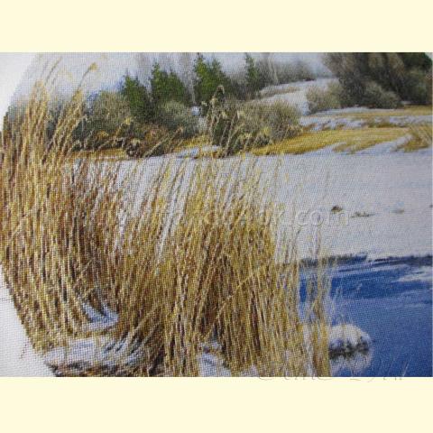 Вышивка  - ткань: Cordovа 22 ct, техника: петит/полукрест <br>Автор вышивки: Валентина (Pink_fish)