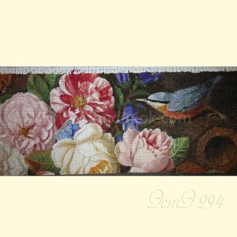 Вышивка  - ткань: Конгресс-Страмин 24 ct, , техника: петит/полукрест <br>Автор вышивки: Ольга Яковлева (oltyuan)