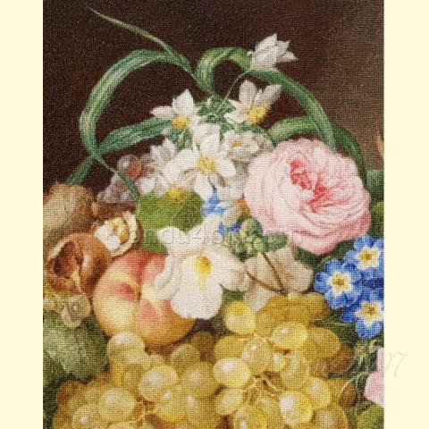 Вышивка  - ткань: Аида 20 ct, техника: крестик в 2 нитки<br>Автор вышивки: Елена Кононенко