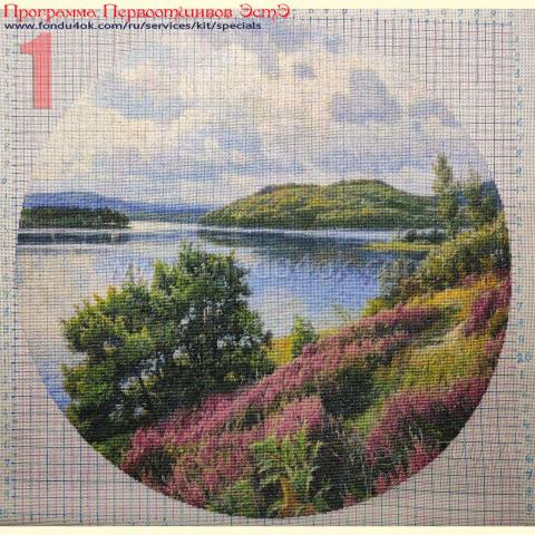 Вышивка  - ткань: Конгресс Страмин 24 ct, техника: петит-полукрест <br>Автор вышивки: Екатерина Мусатова (Gatto) <br>Программа Первоотшивов 2019, приз завершенная работа