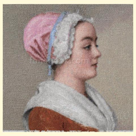 Вышивка  - ткань: Аида 18 ct, техника: крестик <br>Автор вышивки: Лидия Козодоева (Василиса)
