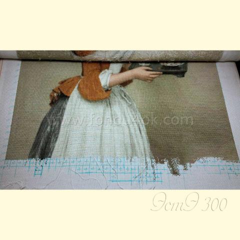 Вышивка  - ткань: Аида 18 ct, техника: крестик <br>Автор вышивки: Илона Тормосова (кукла)