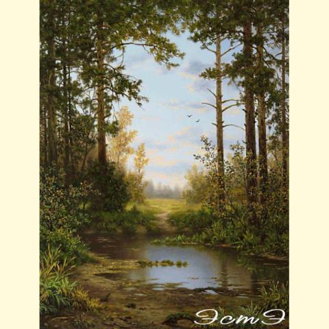 Скрин - компьютерное изображение схемы вышивки