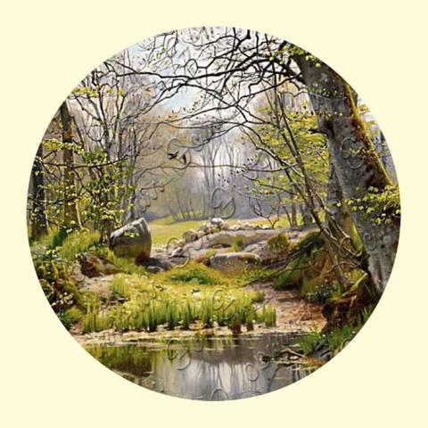 Оригинал схемы - отредактированная репродукция картины