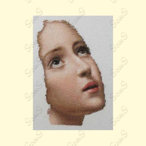 Вышивка  - ткань: Лугана 25 ct, техника: петит-полукрест <br>Автор вышивки:  ЭстЭ