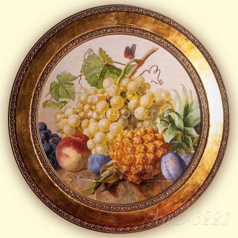 Вышивка в оформлении  - ткань: Аида 20 ct, техника: крестик в 2 нитки<br>Автор вышивки: Катрин Баттенберг (Starcat)