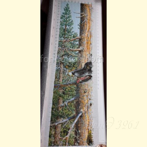 Вышивка  - ткань: Аида 18ct, техника: крестик в 2 нитки<br>Автор вышивки: Данчинова Ирина (Зауралочка)