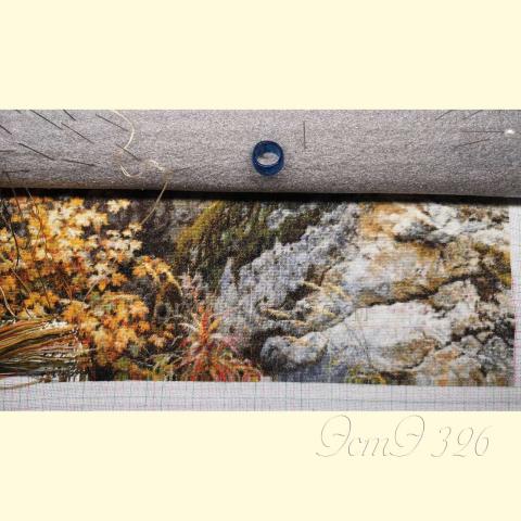 Вышивка  - ткань: Лугана 25 ct, техника: петит/полукрест <br>Автор вышивки: Елена Подлесная (Peleon1)