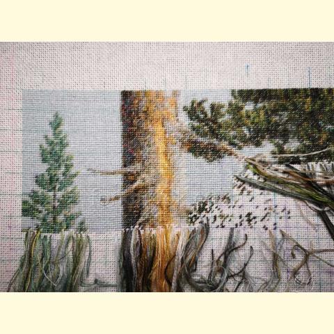 Вышивка  - ткань: Лугана 25 ct, техника: петит/полукрест <br>Автор вышивки: Елена Подлесная (Peleon1)