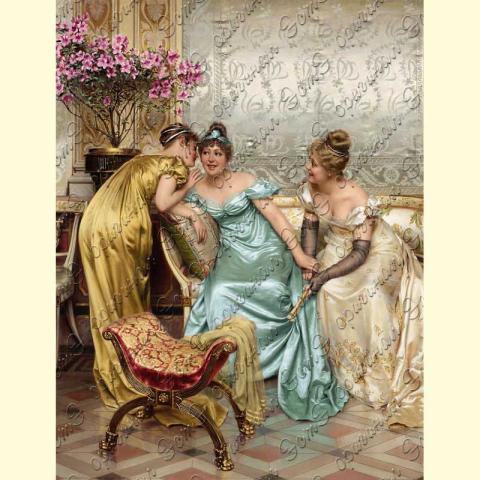 Оригинал схемы - отредактированная репродукция картины