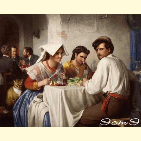 Скрин - компьютерное изображение схемы вышивки