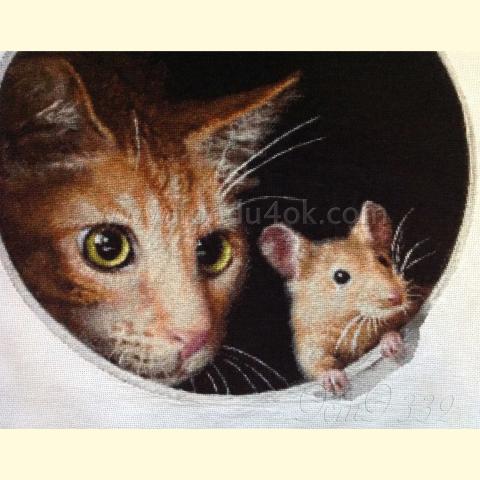 Вышивка  - ткань: Аида 20 ct, техника: крестик в 2 нитки<br>Автор вышивки: Любовь Пшеничникова (pshenichka63)