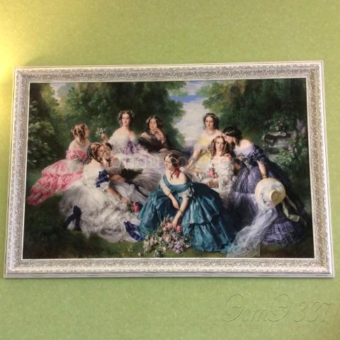 Вышивка  - ткань: Аида 18 ct, техника: крестик в 2 нитки <br>Автор вышивки: Татьяна Пайщикова