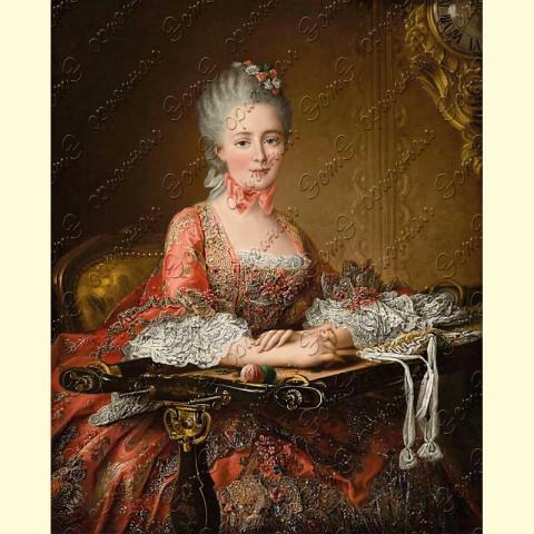 Оригинал схемы - отредактированная репродукция картины