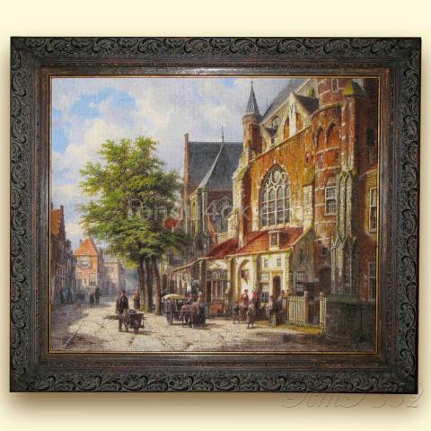 Вышивка в оформлении  - ткань: Страмин-Конгресс 24 ct, техника: петит/полукрест <br>Автор вышивки: Екатерина Мусатова (Gatto)