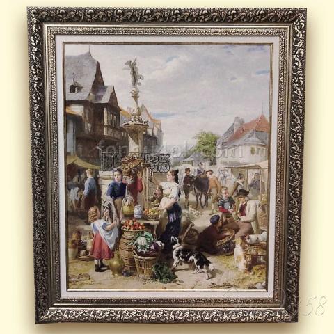 Оформленная вышивка  - ткань: Сетка 25 ct, техника: петит-полукрест в 2 нитки<br>Автор вышивки: Наталия Баулина  (baulyna1961)<!--:en-->Embroidery - fabric: Lugana 25 ct, stitch type: petit<br>Author of the embroidery: Natalia Baulina (baulyna1961)