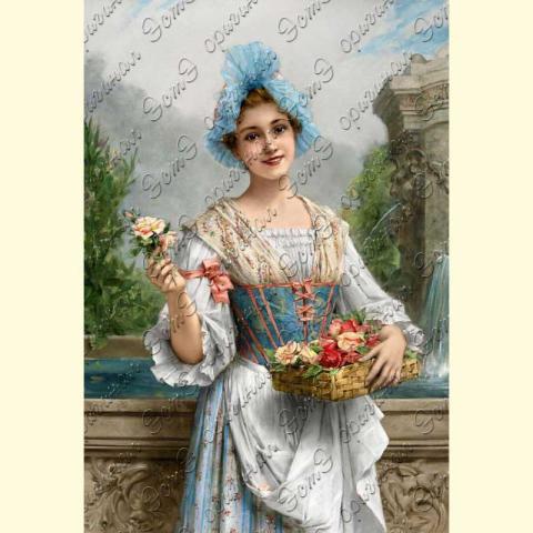 Оригинал схемы - отредактированная репродукция картины