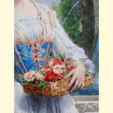 Вышивка  - ткань: Аида 18 ct, техника: крестик в 2 нитки<br>Автор вышивки: Ирина Лемзина